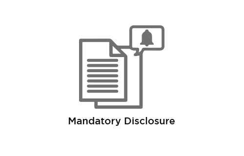 Mandatory Disclosure